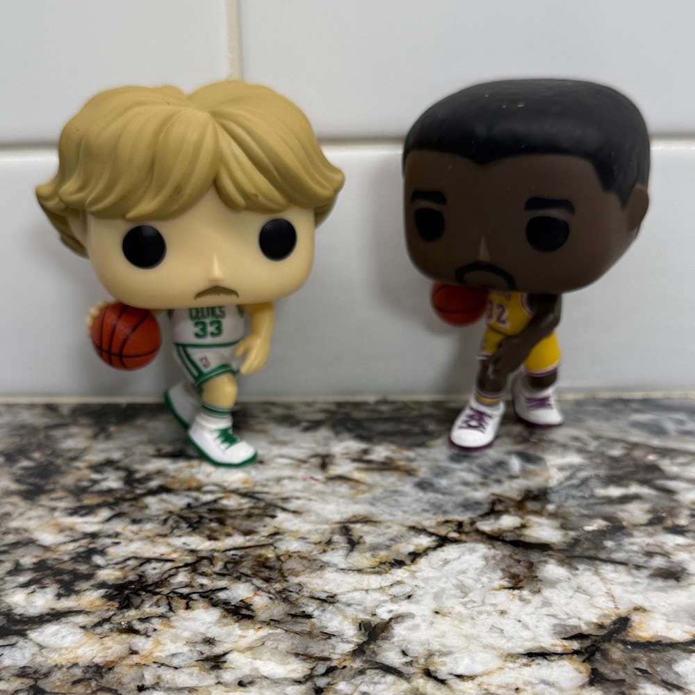 Funko Pop - Larry Bird / Magic Johnson - NBA Lot of (2)
